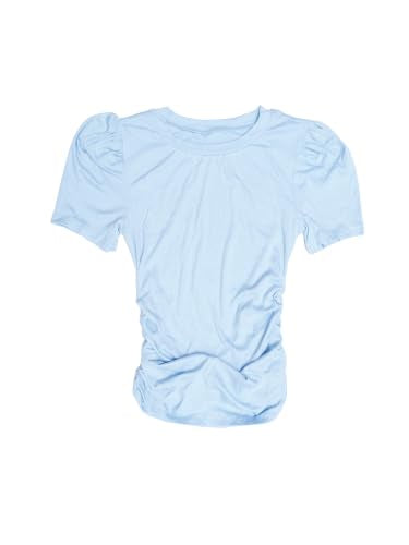 Maternity Work Tops Business Blouse Office - color: Light Blue, size: Medium