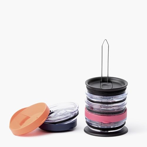 ELYPRO Tumbler Lid Organizer & Holder for Stanley, Yeti, Water Bottle Lids