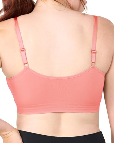 Coobie Seamless Scoopneck Bra - color: Pink, size: One Size