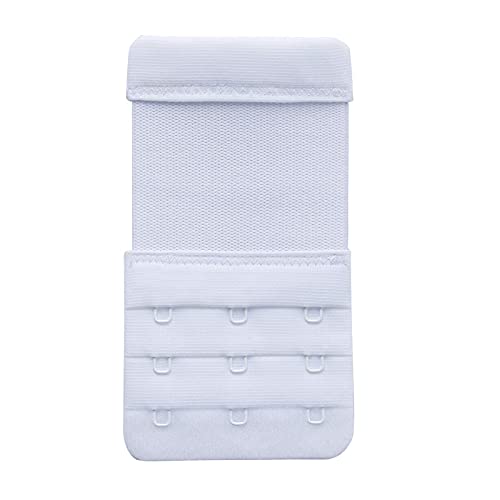 Women's Bra Extenders 4 Hook / 3 Hook / 5 Hook / 2 Hook Soft Comfortable Stretchy Bra Extension Strap - color: 3 Color, 3 Hook 3/4" Spacing