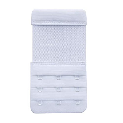 Women's Bra Extenders 4 Hook / 3 Hook / 5 Hook / 2 Hook Soft Comfortable Stretchy Bra Extension Strap - color: 3 Color, 3 Hook 3/4" Spacing
