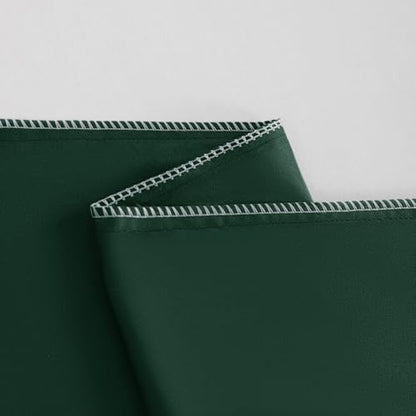 NTBAY Microfiber King Pillowcases, 2 Pack, 20 x 40, Dark Green - color: Dark Green, size: King (20" x 40")