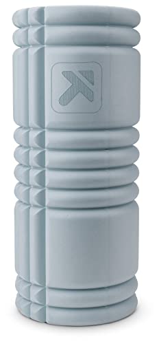 TRIGGERPOINT Performance Therapy Grid Patented Multi-Density Foam Massage Roller (80% Recycled) Exercise, Deep Tissue Muscle Recovery - Muscle Pain&Tightness, Improves Circulation (13"), Blue - size: Pack of 6