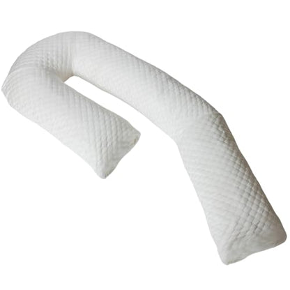 MedCline Cooling Full Length Body Pillow for Side Sleepers, 22"x50"x6" - size: Cooling