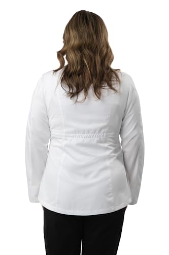 Chef Works Women's Essential Maternity Chef Coat - size: Large