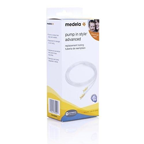 Medela Pump in Style Replacement Tubing, Authentic Spare and Replacement Breast Pump Parts Made Without BPA, Use with Pump in Style Advanced Breastpumps
