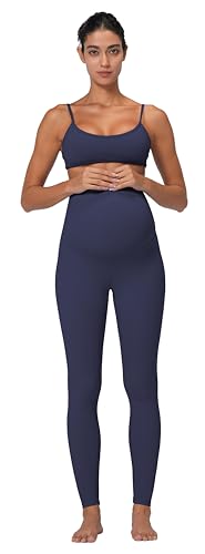 Sunzel Maternity Leggings, Over Belly Pregnancy Yoga Pants, Buttery Soft - color: 28" Graphite, size: Medium