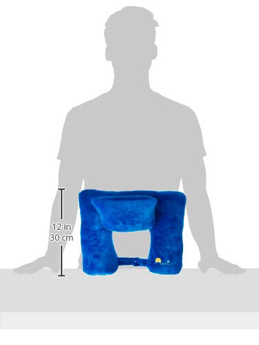Travel Pillow for Everything. Not just a Neck Pillow. Lumbar and Back Support. Solves All Your Travel Needs for Cars, RV, Train, Camping, Airplanes, Couch Home.