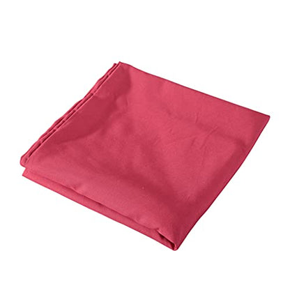EVOLIVE Body Pillow Cover 21"x54", Microfiber, Hidden Zipper (Crimson) - color: Crimson