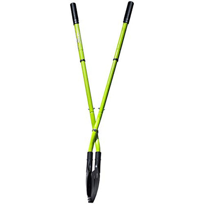 Earthwise 50002 Gator Grabber Telescoping Leaf Clean-Up Tool, Green/Black - style: Gator Grabber