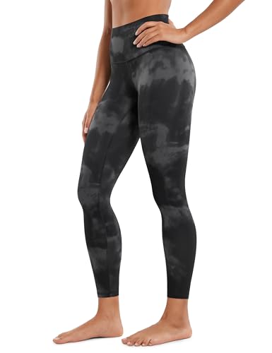 CRZ YOGA Butterluxe Leggings 25" - color: Grey Tie Dye, size: X-Small