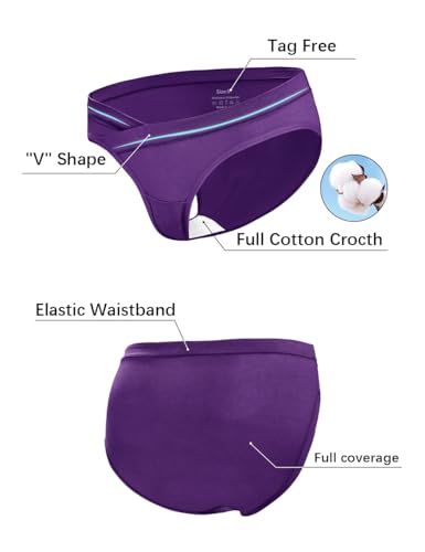 Molasus Cotton Crossover Maternity Underwear Under Bump Pregnancy Bikinis Panties - color: Multicolor-02, size: Medium