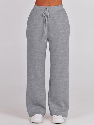 ANRABESS Women 2 Piece Set Sweatsuits Lounge Fall Outfits - color: Grey, size: X-Small