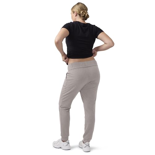 Ingrid & Isabel Everyday Maternity Knit Jogger - color: Stone, size: X-Large