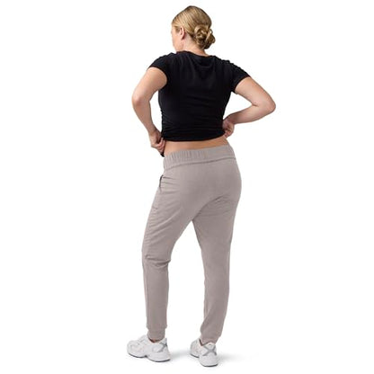 Ingrid & Isabel Everyday Maternity Knit Jogger - color: Stone, size: X-Large