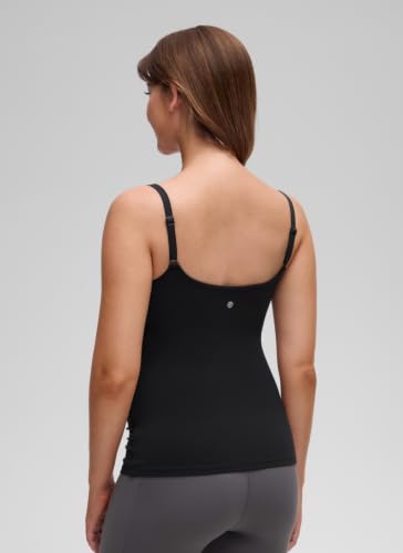 CRZ YOGA Maternity Nursing Tank Tops - color: Black, size: Large