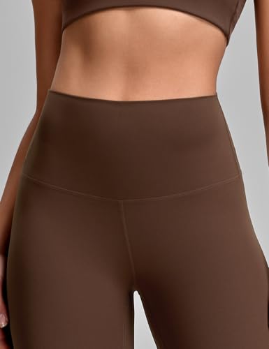 HeyNuts Workout Pro Leggings 21" - color: Java Coffee, size: Medium