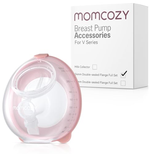 Momcozy Full Collector Cup Set for V1 Pro/V2 Pro, 24mm Flange, 1 Pack - size: 24mm-Overall Cup