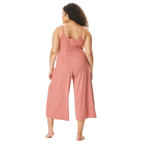 Motherhood Maternity Women's Lounge Romper - color: Withered Rose, size: XX-Large