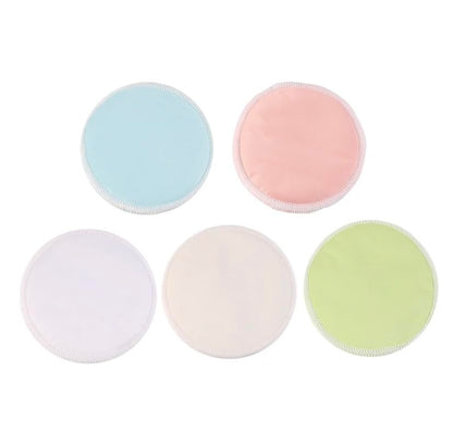 Reusable Nursing Pads, 8 Pack, Maternity Breastfeeding Pads, Blue/White. Can also be used as reusable, washable makeup remover pads.
