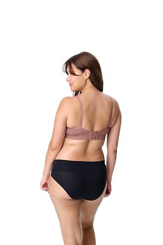 Motherhood Maternity Womens Seamless Wrap Triangle Nursing Bra - color: Mocha, size: X-Large