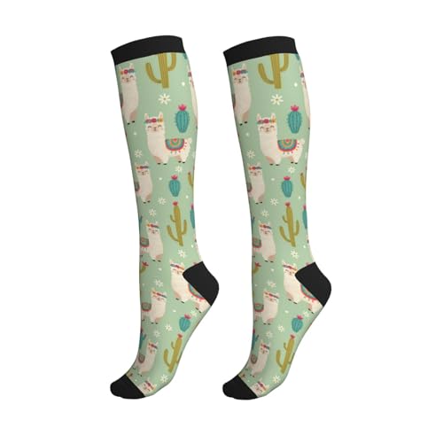 Compression Sock Graduated Knee High Sock for Women Men - color: 23