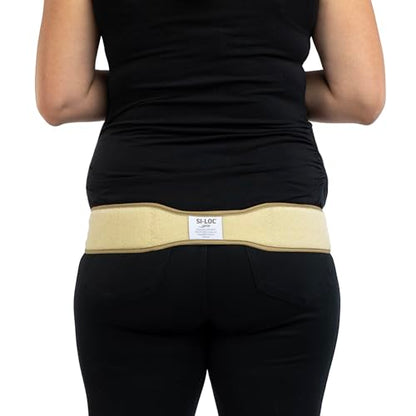 OPTP Maternity SI-LOC, SI Joint Support Belt for Women – Large/Extra-Large - size: Large-X-Large