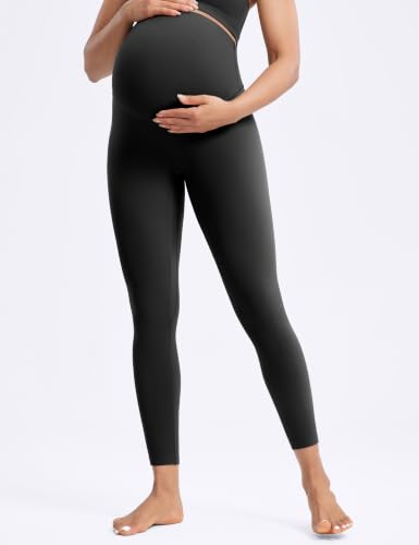 POSHDIVAH Creamluxe Maternity Leggings 25"/28" - color: Black, size: X-Small