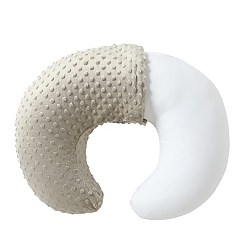 Nursing Pillow and Body Positioner with Premium Slipcover - color: Tidal Foam