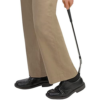 DMI 24" Long Handled Metal No Bend Shoe Horn with Flexible Head