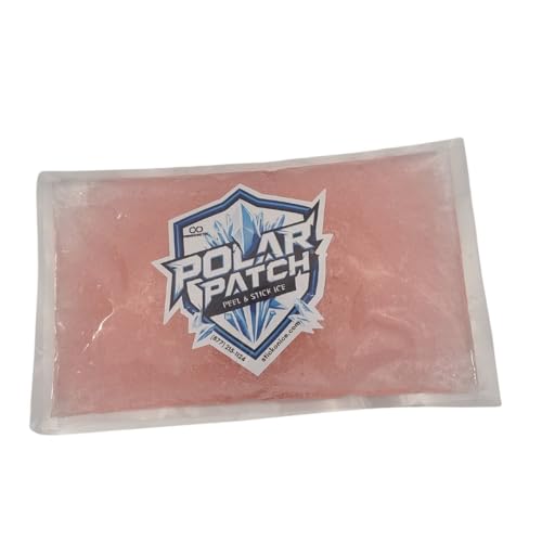 Adhesive Ice Pack, 6 x 10-Inch, Pink - color: Pink, size: 6” x 10"
