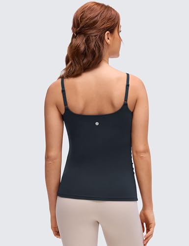 CRZ YOGA Maternity Nursing Tank Tops - color: True Navy, size: Small