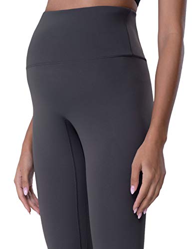 POSHDIVAH Maternity Leggings for Women Pregnancy Yoga Pants - color: Grey, size: Large