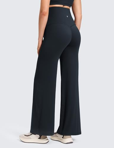 CRZ YOGA Maternity Wide Leg Pants 30" - color: True Navy, size: X-Small