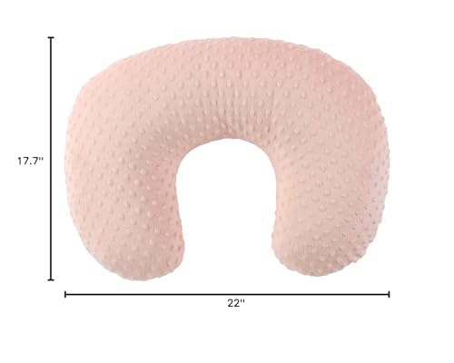 Nursing Pillow Cover Breastfeeding Pillow Cases - color: Lightpink