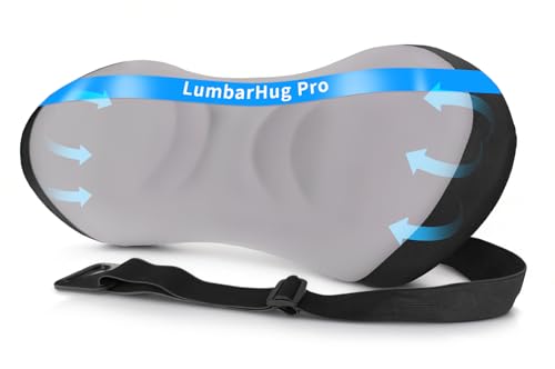 Ergonomic Lumbar Support Pillow for Office Chair, Car Seat