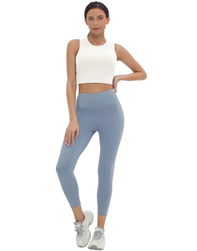 V VOCNI Nursing Tank Tops Racerback Breastfeeding Crop Top - color: White, size: Large