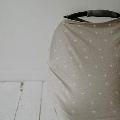 Parker Baby Co. Multi-Use Cover - Carseat Cover, Nursing Cover - Desert - color: Desert