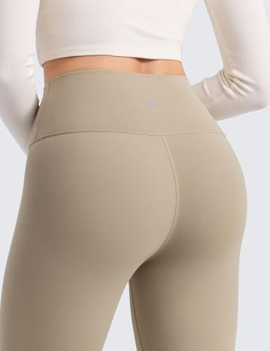 CRZ YOGA Matte Fleece Lined Leggings 28'' - color: Oak, size: X-Small