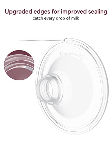 Momcozy S9/S12 Pro Replacement Accessories, Single-Sealed Flange 24mm, 1 PC - size: SL 24mm (1-Pack)