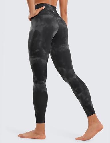 CRZ YOGA Butterluxe Leggings 25" - color: Grey Tie Dye, size: X-Small