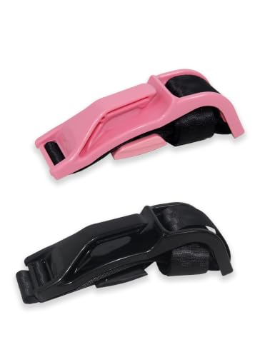 Mimibelt Car Seat Pillow for Pregnancy, 2-Pack (1 Pink + 1 Black) - color: Pink+Black