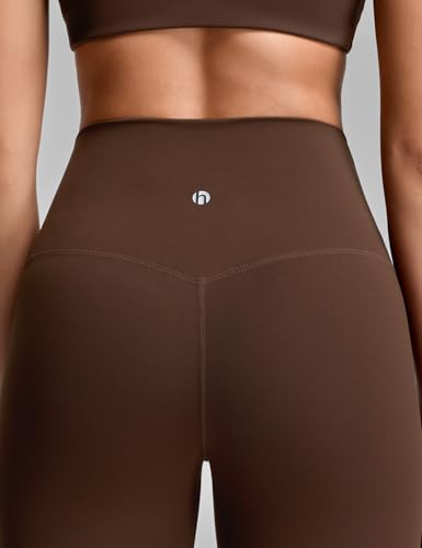 HeyNuts Workout Pro Leggings 21" - color: Java Coffee, size: Medium