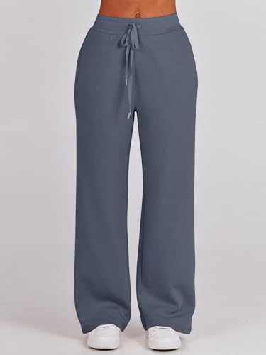 ANRABESS Women 2 Piece Set Sweatsuits Lounge Fall Outfits - color: Gray, size: Large