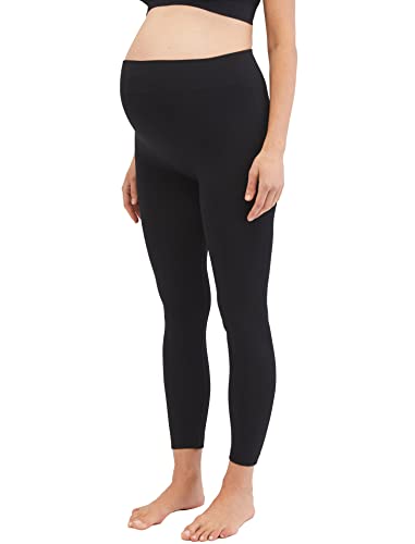 Motherhood Maternity Women's Pull on Fleece Legging - color: Black, size: Large-X-Large