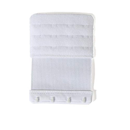 Women's Bra Extenders 4 Hook / 3 Hook / 5 Hook / 2 Hook Soft Comfortable Stretchy Bra Extension Strap - color: 6 Pieces, 4 Hook 3/4 Inch Spacing