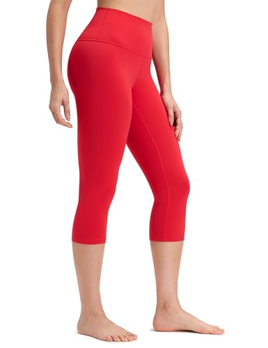 CRZ YOGA Butterluxe Capris 19'' - color: Aurora Red, size: X-Large