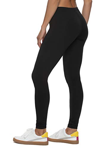 Felina Velvety Super Soft Lightweight Leggings - color: Black, size: XX-Large