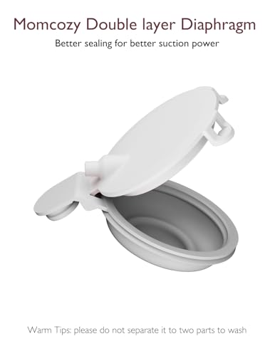 Momcozy M9 Original Breastfeeding Parts, Double-Layed Diaphragm 2 Pcs - size: Diaphragm-2PCS