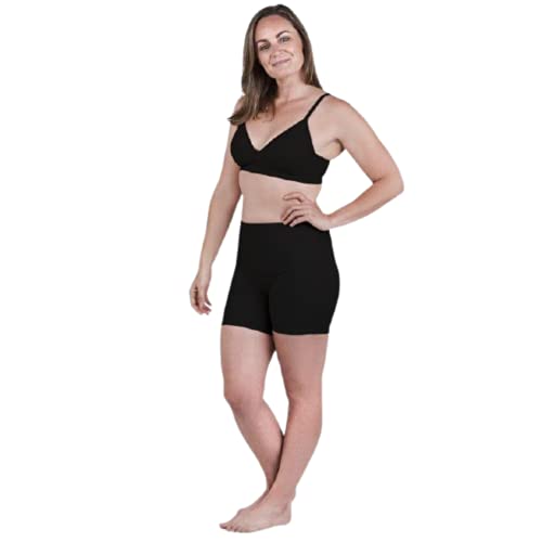 SRC Restore Support Mini Shorts - Uterine Prolapse & Continence Treatment Black Size XL - color: Black, size: X-Large